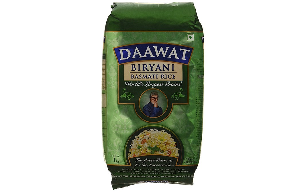 Daawat Biryani Basmati Rice    Pack  1 kilogram